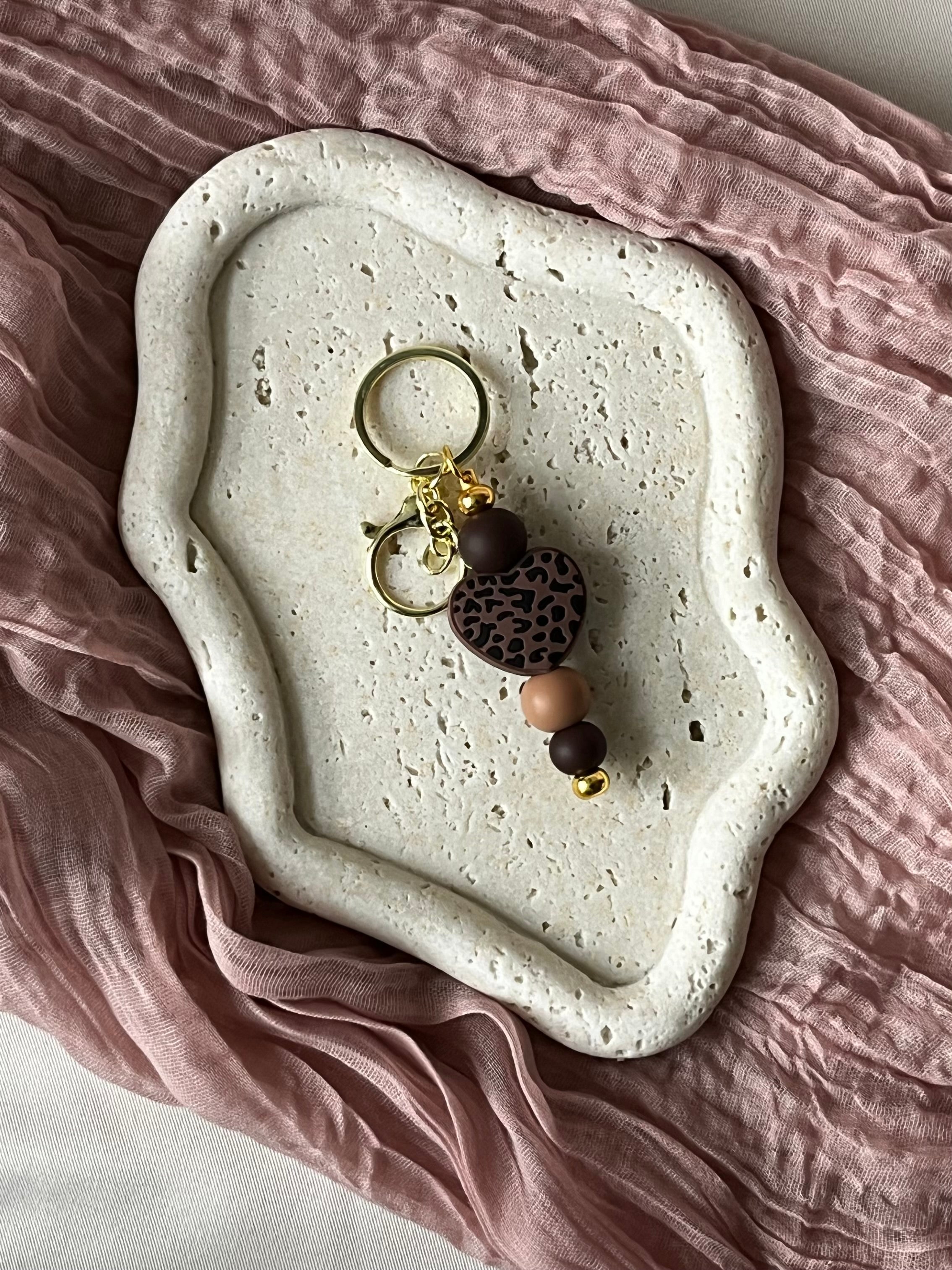 sleutelhanger panter heart